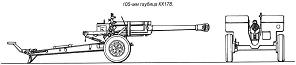 105-мм гаубица КХ178