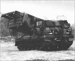Установка 227-мм реактивной системы залпового огня голландской армии готова к стрельбе