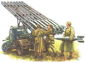 Реактивная установка залпового огня БМ-13 (СССР)